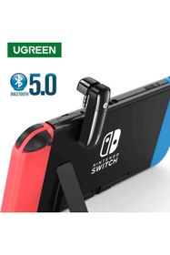 Resim Ugreen Nintendo Switch için Bluetooth 5.0 Verici Ses Adaptörü Siyah 