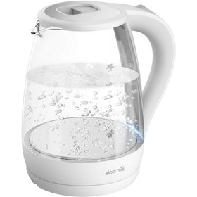 Resim Genel Markalar 1,7 L mavi ışıklı cam kettle, şık ve kullanışlı tasarım 