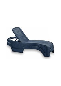 Resim Omnipazar Sy-2536 Antrasit Brezza Royal Lüks Rattan Şezlong 2'li Set Antrasit 