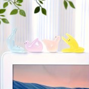 Resim 5 Adet Sevimli Karanlıkta Parlayan Yoga Heykelleri - Reçine Mini Dekorlar, Masa, Araba veya DIY Aksesuarları İçin Uygun - Yoga Tutkunlarına Harika Hediye 