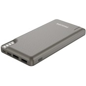 Resim DLP2010NV/62 10.000 Mah 2 X 2.4a Usb Çıkış Micro Usb + Type C Giriş Powerbank Philips