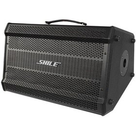 Resim Shile Sl-8 El Mikrofonlu Usb Sd Ve Bluetooth Taşınabilir Hoparlör Ses Sistemi Sahne Kolonu 