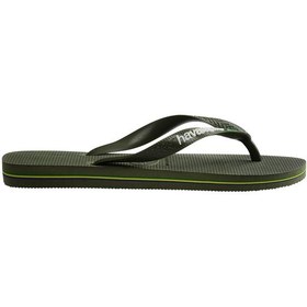 Resim Havaianas HAVAIANAS Brasil Logo Green Terlik 4110850-3058 Yeşil 