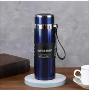 Resim Willowhaven 1000ml Mavi Büyük Kapasiteli Vakum Termos Sızdırmaz Kamp Seyahat Matarası 