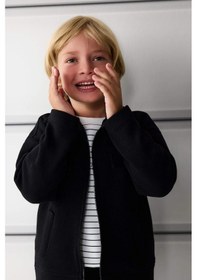 Resim Defacto Erkek Bebek Gömlek Yaka Fermuarlı Hırka G1956a525aubk27 Siyah 