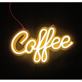 Resim Coffee Neon Yazı - Neon Coffee Yazısı Led Neon Günışığı 