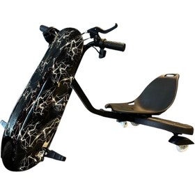 Resim Citymate Drift Car Elektrikli Kaykay Hoverboard Grafity Desenli Siyah Kasa 06 