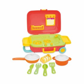 Resim Barbie Mutfak Set Bavulum 
