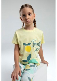 Resim Rolypoly Kız Çocuk Sarı Pijama Takımı 5274-47633 Sarı 