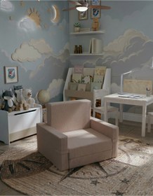 Resim LENSA HOME Çocuk Koltuğu Komple Sünger Katlanabilir Yataklı - Çocuk Minderi 0-4 Yaş 