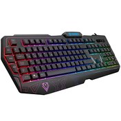 Resim Everest KB-GX61 Formula USB RGB Aydınlatmalı 3 Makro Tuşlu Bilek Destekli Gaming Oyuncu Klavyesi 