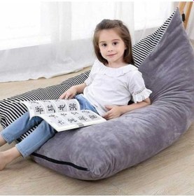 Resim Novahub Çocuklar İçin Büyük Fasulye Torbası, Yetişkinler İçin Peluş Depolama Sandalyesi, Oyuncak Organizasyonu - 