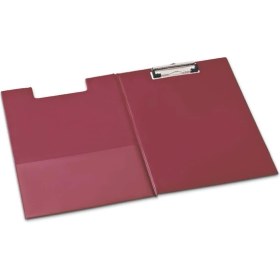 Resim Mas Sekreterlik Kapaklı Pvc Kaplama Bordo 
