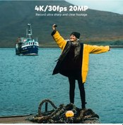 Resim Akaso Ek7000 Pro 4k Su Geçirmez Dokunmatik Ekranlı Aksiyon Kamerası With 64gb Microsd Card 