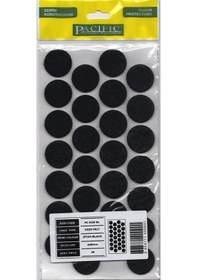 Resim Pacific 6128 Bl Yapışkanlı Keçe 28 Mm Siyah Siyah 