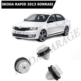 Resim Skoda Rapid Kapi Döseme Klipsi 9341Pf 432758679 