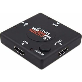 Resim Wozlo HDMI Çoklayıcı 3 Port 1080P HDMI Switch Splitter 