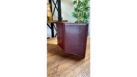 Resim Efe Deri Dikişli Araç Ruhsat Kılıfı Kabı Ruhsatlık Ruhsat Koruyucu 