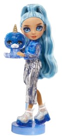 Resim Rainbow High Skyler - Parlak Slime ve Evcil Hayvan Serisi Bebeği 