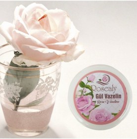 Resim Rosealy Naturel Isparta Gül Vazelin Krem 100 ML 