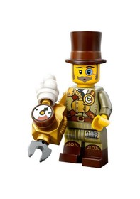 Resim Lego Minifigür 71048 Seri 27 - 12 Steampunk Inventor 