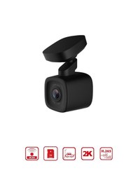 Resim Hıkvısıon Ae-dc5013-f6 Mikrofon G-sensörlü 2k Araç İçi Kamera Wifi Ses Kontrolü Ve Adas Kontrolü 