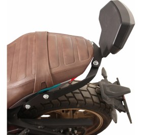 Resim GP Kompozit CF Moto 700 CL-X 2024-2026 Uyumlu Sissy Bar Siyah 