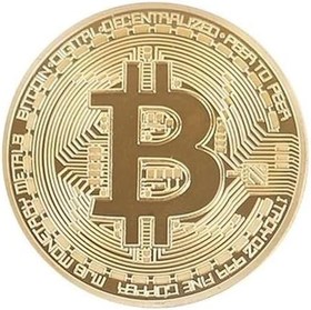 Resim 4 Adet Bitcoin Madeni Hatıra Parası Madeni Bitcoin Hediye Sikke Para 