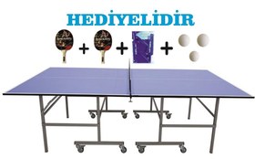 Resim Seftil 16mm M.Tenisi Masası İç Mekan(2 Raket+File) 