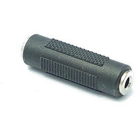 Resim 35Mm Dişi Dişi Ara Birleştirici Aux Kablo Uzatma Aparatı 