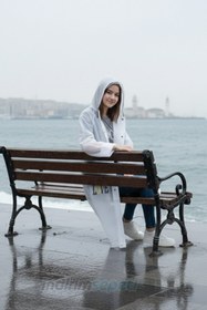 Resim Yağmurluk EVA Yüksek Kalite,Bağcıklı Rüzgar Geçirmez, Cepli | XL Beden Taşıma çantalı Siyah Sarı 