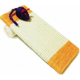 Resim Fare Oyuncaklı Rampalı Kedi Tırmalama Tahtası 17 x 38 CM 