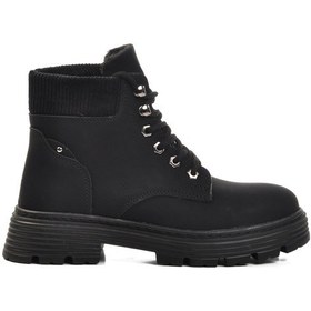 Resim Aspor Siyah Bağcıklı Kadın Bot Çok Renkli 