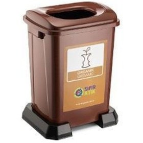 Resim Sıfır Atık Geri Dönüşüm Atık Kovası Organik Atık Kovası 50 Lt 