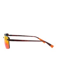 Resim Maui Jim Mj 0626s 002 10 61 Polarize Unisex Dikdörtgen Kırçıllı Kırmızı Kemik Güneş Gözlüğü Kırmızı 