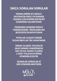 Resim Mosque Tiles 4 Desenli Süet Oturma Odası Salon Fon Perde Baskılı Ekstrafor Büzgü 2 Kanat Prd-1087 Çok Renkli 