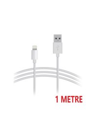 Resim Alfais 4662 Lightning Data Şarj Kablosu Apple Uyumlu iPhone (1 Metre) 