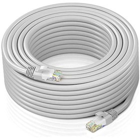 Resim 15 Metre Cat6 Patch Kablo 15m Ethernet Kablosu UTP Lan Kablosu 