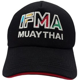 Resim Dragondostore Dragon 50325Ac Şapka Ifma Logo Nakışlı Muaythai Şapka 