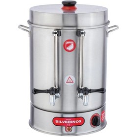 Resim Işikgaz Silverinox Çay Otomatı Çevirmeli Musluklu 80 Bardak Kapasiteli 