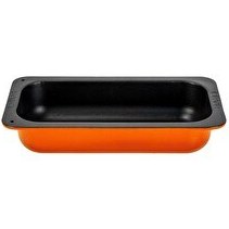 Resim Lava Döküm 32x17 CM Dikdörtgen 1/3 Turuncu Gastronomi Küvet LV KV 3217 O 