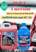 Resim FREYR 4mevsim kırmızı antifriz -42C° 5lt-4mevsim antifrizli oto cam suyu -25C° 5lt 