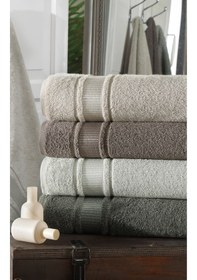 Resim Özdilek Colourist Banyo Havlusu 90x150 Cm Kahve 