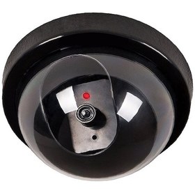 Resim Led Işıklı Sahte Güvenlik Kamerası Caydırıcı Kamera Sistemi 
