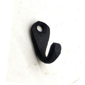 Resim Antika Tarz Dekoratif Pirinç Tekli Mini Askı - 27x11 Mm, Oksit ANTİK 