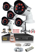Resim IDS DS-2015HD-SET5-NOHDD 5 Kameralı 1080P Full HD 5 MP Sony Lensli Kamera Seti - 2015 