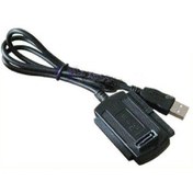 Resim Usb Ide Sata Çevirici Çevirici Dönüştürücü 4534A Hdd Cdrom Kablo 