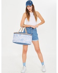 Resim Superbag 22 Litre Piknik/kamp Çantası Sepeti. Termal Termos Çanta Sıcak-soğuk Roza-61929032 Roza Çok Renkli 