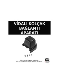 Resim S-dizayn Hyundai Accent Era Abs Vidalı Kol Dayama Kolçak Alt Adaptör 2006-2010 A+kalite 