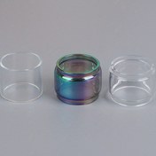 Resim 1 adet Zeus X Ağ Değiştirme Kabarcık Cam Tüpü - Bilimsel Deneyler, Atomizörler ve Yağ Depolama için 4.5ml Yüksek Borosilikat İridisant Gökkuşağı Mini Kupa - Dayanıklı Isıya Dirençli Laboratuvar & Araştırma Kullanımı 